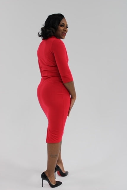 The Perfect Red Dress